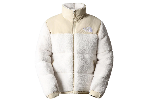 КУРТКА The North Face Sherpa Nuptse Jacket Gardenia White Gravel