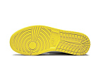 Nike Air Jordan 1 Mid Yellow Toe Black