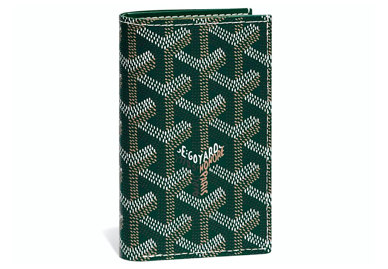Goyard Saint Pierre Card Holder Green