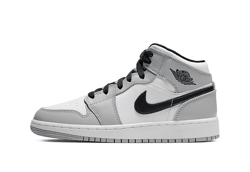Nike Air Jordan 1 Mid Light Smoke Grey (2022) Kids