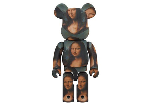 Bearbrick Leonardo De Vinci Mona Lisa 1000%