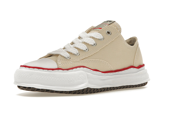 Maison Mihara Yasuhiro Peterson OG Sole Canvas Low Natural