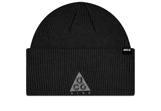 Nike ACG Logo Beanie Black