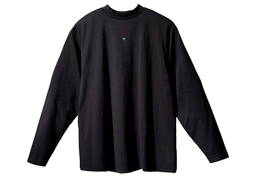 Yeezy Gap Logo Longsleeve Tee Black