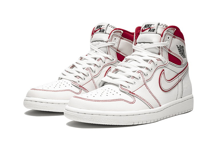 Nike Air Jordan 1 Retro High Phantom Gym Red