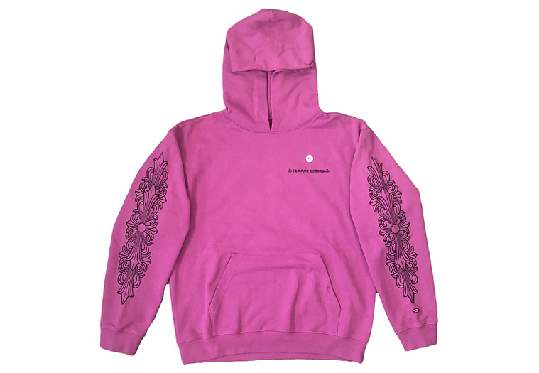 Chrome Hearts Matty Boy Spider Web Hoodie Purple