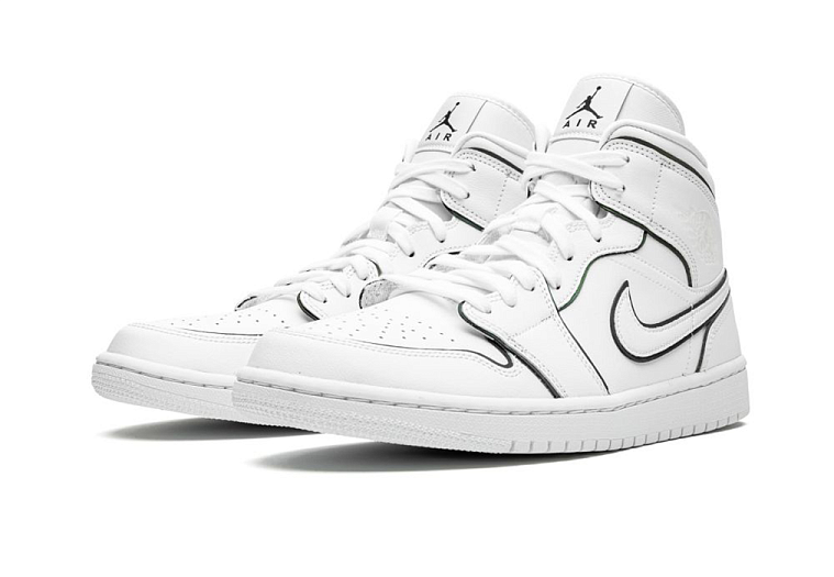Nike Air Jordan 1 Mid Iridescent Reflective White (W)