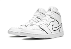 Nike Air Jordan 1 Mid Iridescent Reflective White (W)