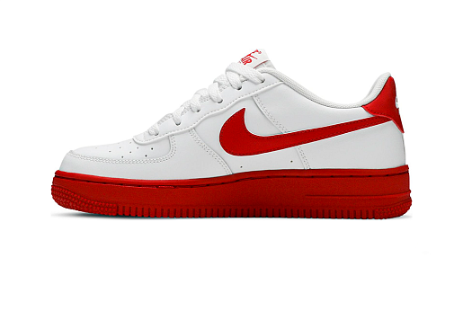 Nike Air Force 1 Low White Red Midsole (GS)
