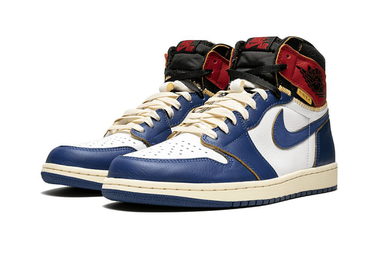 Nike Air Jordan 1 Retro High Union Los Angeles Blue Toe
