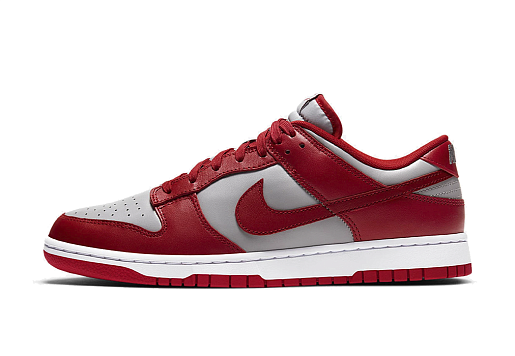 Nike Dunk Low Retro Medium Grey Varsity Red UNLV