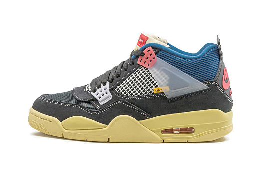 Nike Air Jordan 4 Retro Union Off Noir