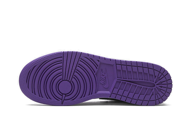 Nike Air Jordan 1 Low Court Purple White (GS)
