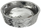 Supreme Diamond Plate Dog Bowl Silver (SS23)