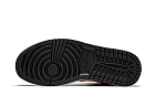 Nike Air Jordan 1 Mid Black Siren Red (W)