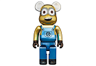 Bearbrick Dave The Minions Chrome Version 1000%