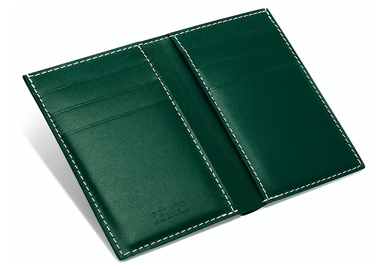 Goyard Saint Pierre Card Holder Green