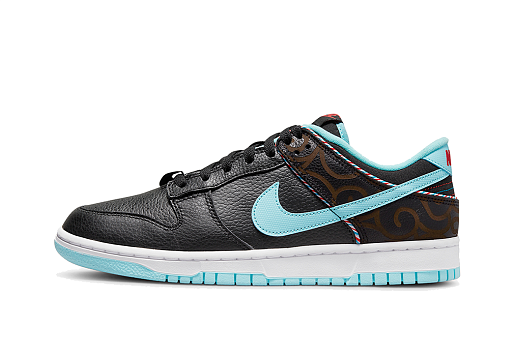 Nike Dunk Low SE Barber Shop Black
