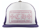 Chrome Hearts CH Hollywood Trucker Hat Purple/White/Pink