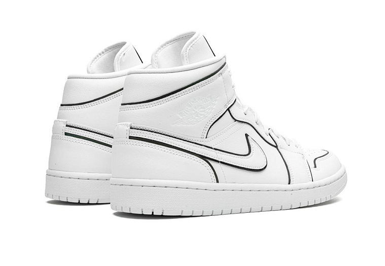 Nike Air Jordan 1 Mid Iridescent Reflective White (W)