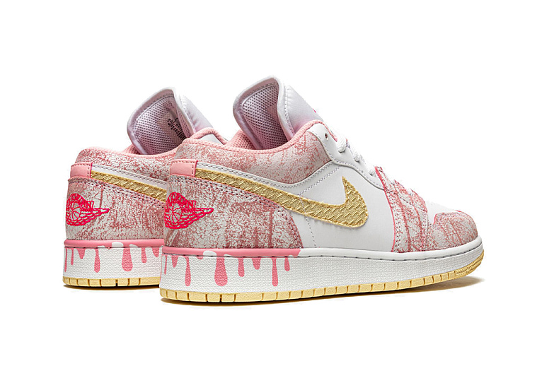Nike Air Jordan 1 Low Paint Drip (GS)