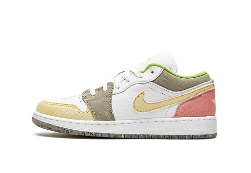 Nike Air Jordan 1 Low Pastel Grind Vivid Green (GS)