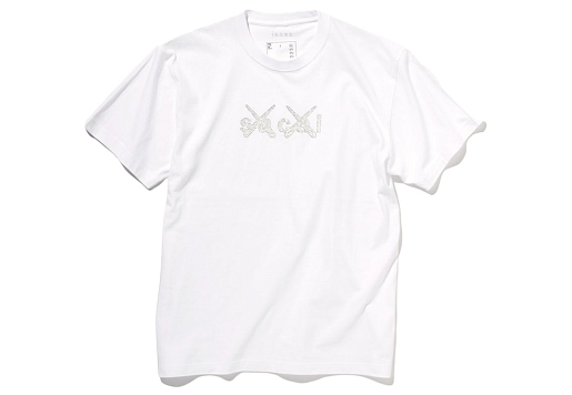 KAWS x Sacai Print Tee White
