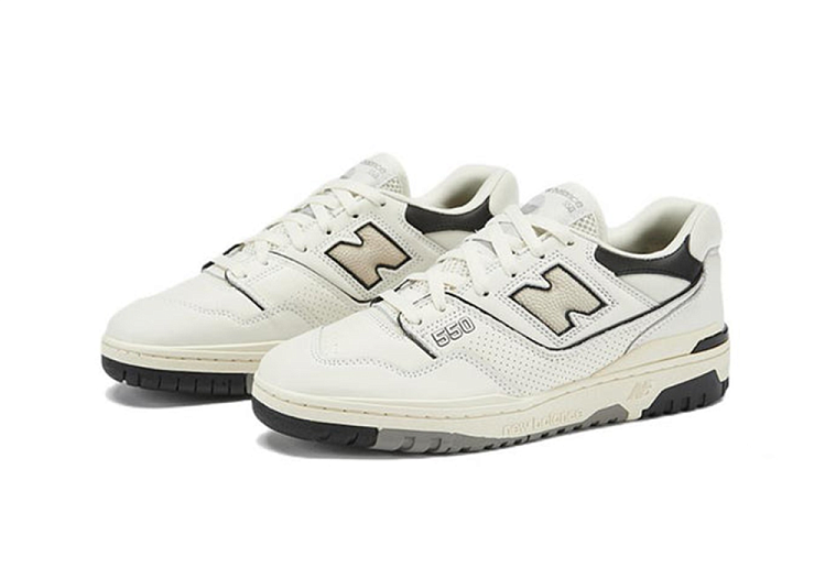 New Balance 550 Cream Black