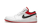 Nike Air Jordan 1 Low White University Red Black