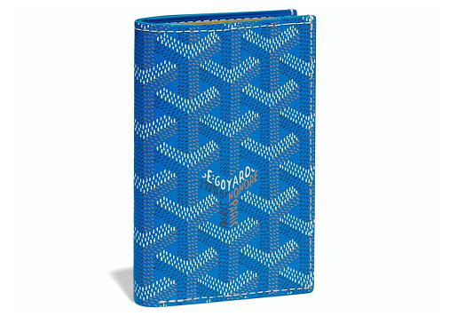 Goyard Saint-Pierre Card Wallet Blue