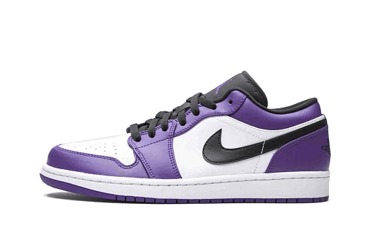 Nike Air Jordan 1 Low Court Purple White