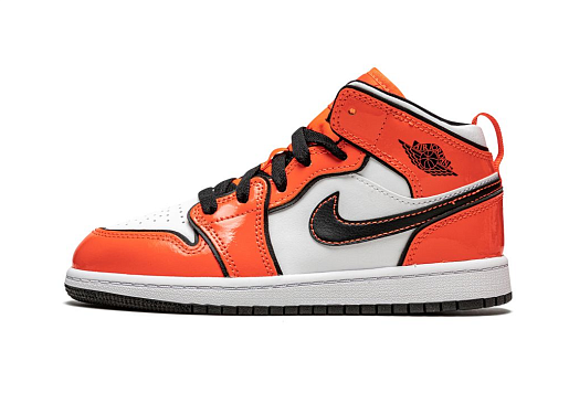 Nike Air Jordan 1 Mid Turf Orange Kids