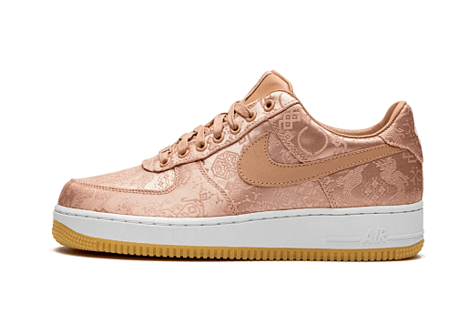 Nike Air Force 1 Low x Clot Rose Gold Silk