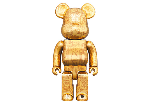 Bearbrick x Yu-Gi-Oh! Duel Monsters Millennium Puzzle 400%