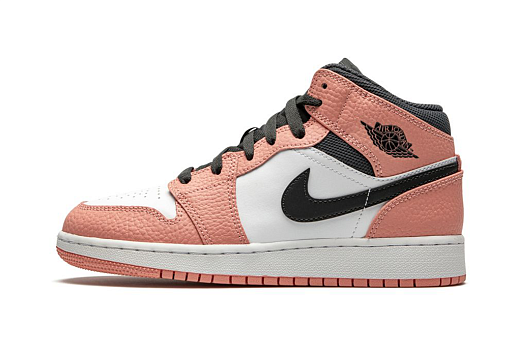 Nike Air Jordan 1 Mid Pink Quartz (GS)