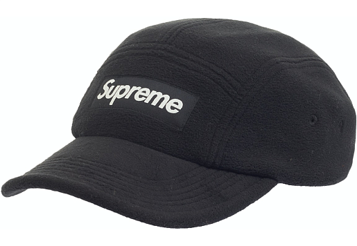 Supreme x Polartec Camp Cap Black (FW22)