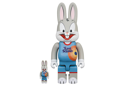 Bearbrick x Space Jam: A New Legacy Rabbrick Bugs Bunny 100% & 400% Set