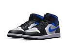 Nike Air Jordan 1 Mid White Black Racer Blue