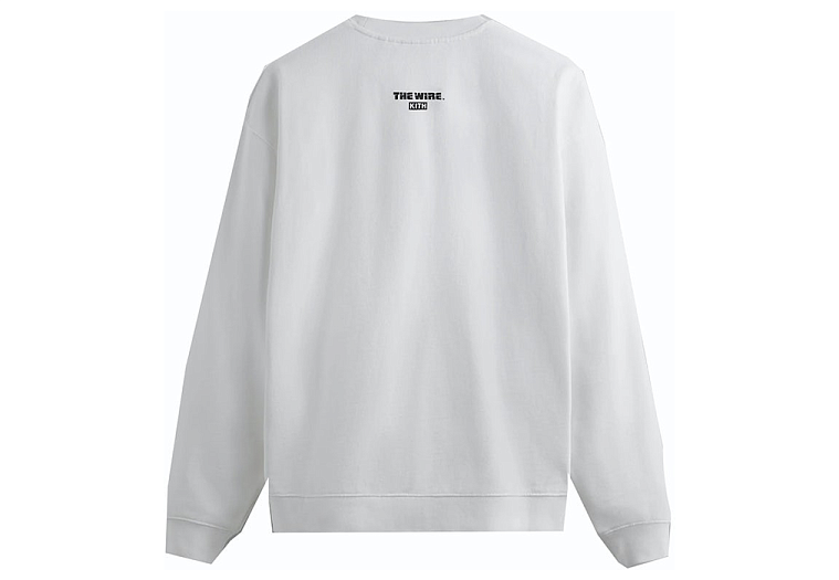 Kith x The Wire Mcnulty Crewneck White