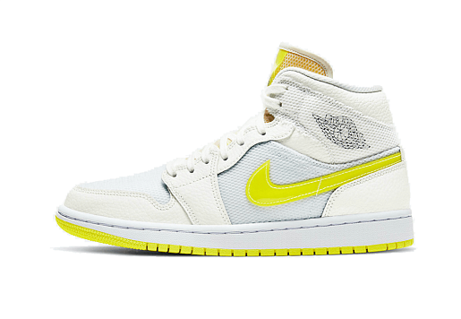 Nike Air Jordan 1 Mid SE Voltage Yellow (W)