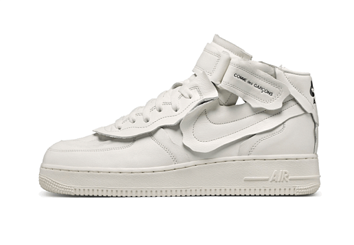 Nike Air Force 1 Mid Comme des Garcons White