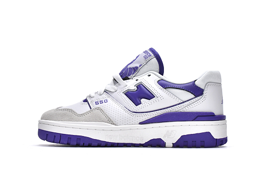 New Balance 550 White Purple