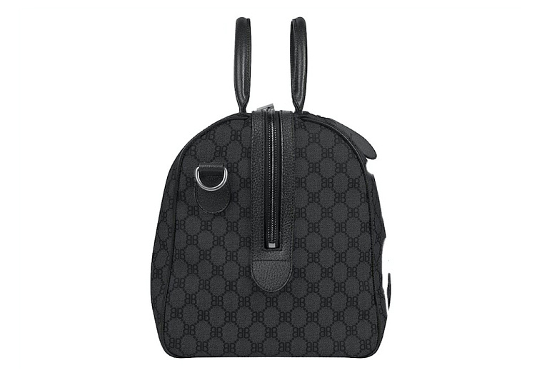Gucci x Balenciaga The Hacker Project Graffiti Medium Duffle Bag Black