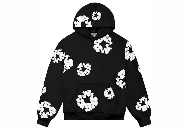 Denim Tears The Cotton Wreath Sweatshirt Black