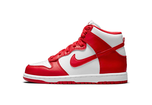 Nike Dunk High Championship White Red Kids