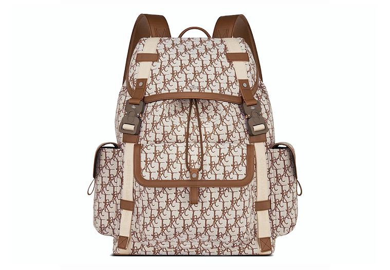 Dior x CACTUS JACK Hit The Road Backpack Coffee Brown