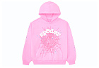 Sp5der OG Web Hoodie Pink