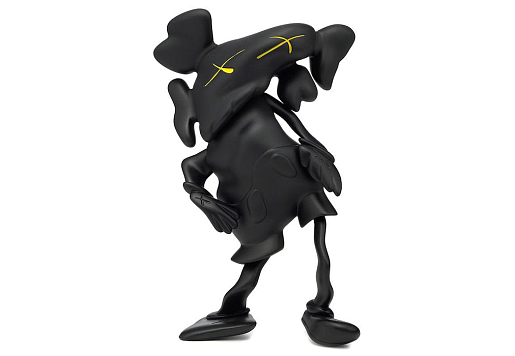 KAWS Robert Lazzarini Companion Vinyl Figure Black