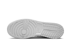 Nike Air Jordan 1 Mid Triple White (GS)