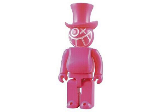 Bearbrick x Monsieur Andre Tout Va Bien Pink 400%